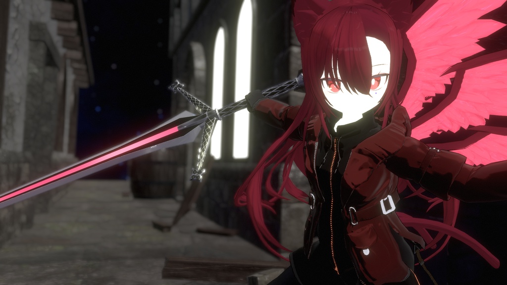 3Dモデル「銀の武器セット」