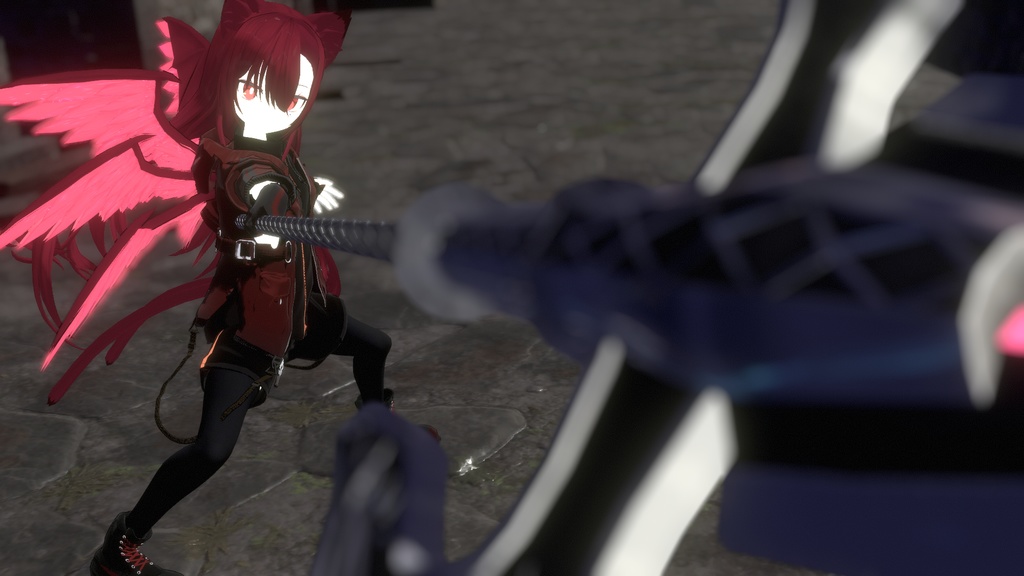 3Dモデル「銀の武器セット」