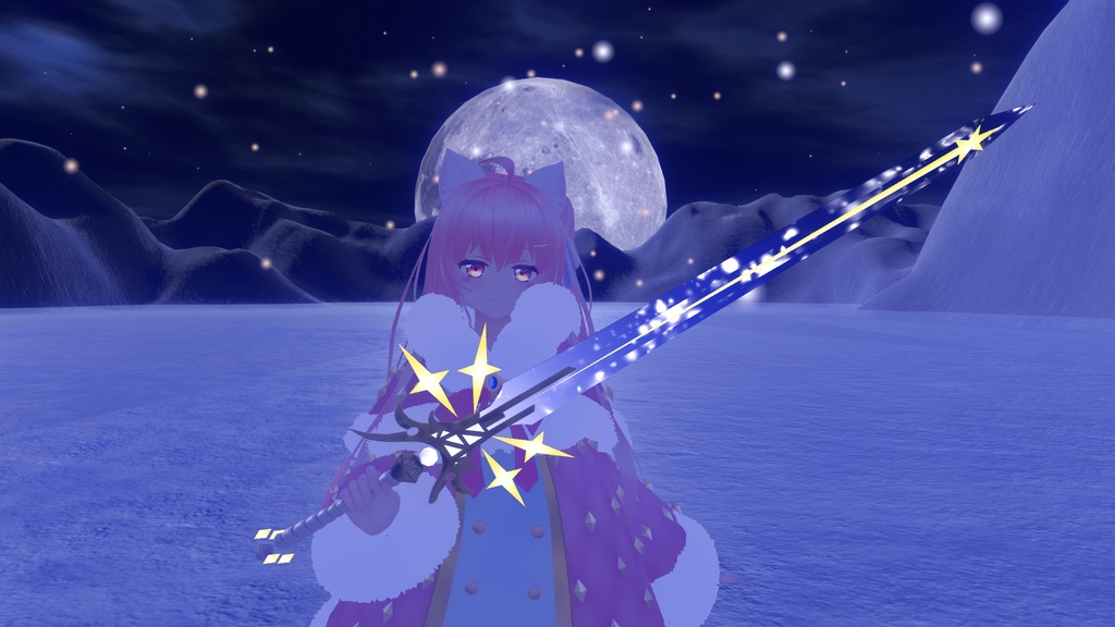 3Dモデル「彗聖剣・ウラノス」