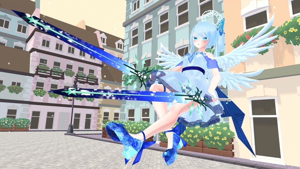 3Dモデル「彗聖剣・ウラノス」