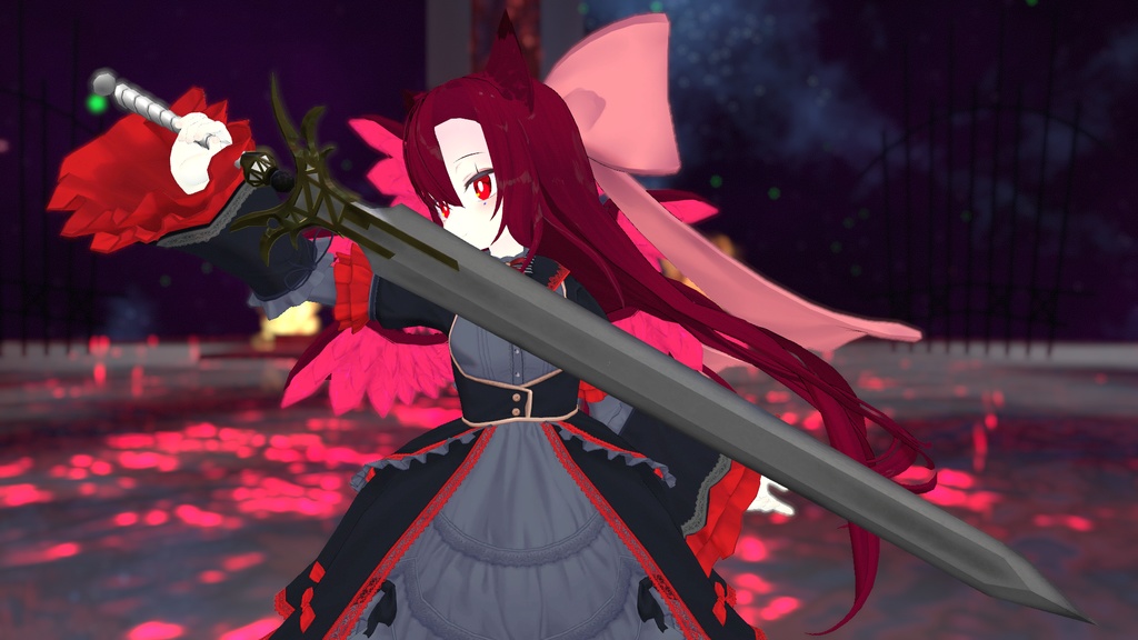 3Dモデル「彗聖剣・ウラノス」