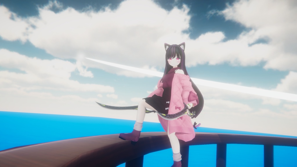 3Dモデル「豪雨の魔剣・イムベルカットラス」