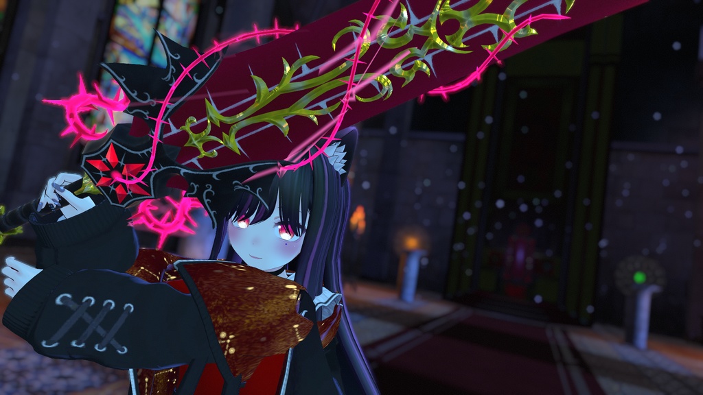 3Dモデル「茨魔剣・サンギス」