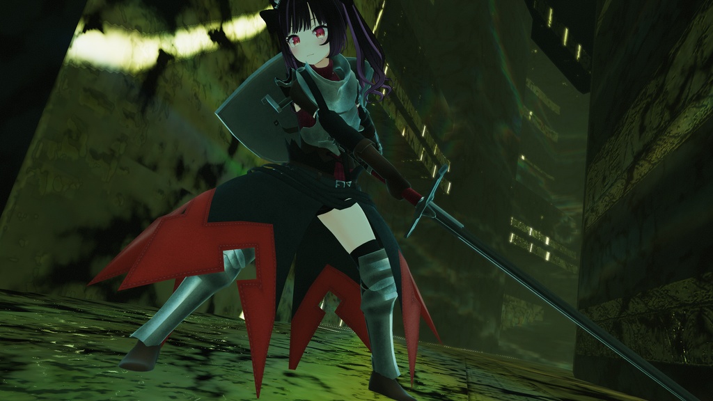 3Dモデル あのんちゃん専用防具「軽装鎧・旅立ちの鎧」