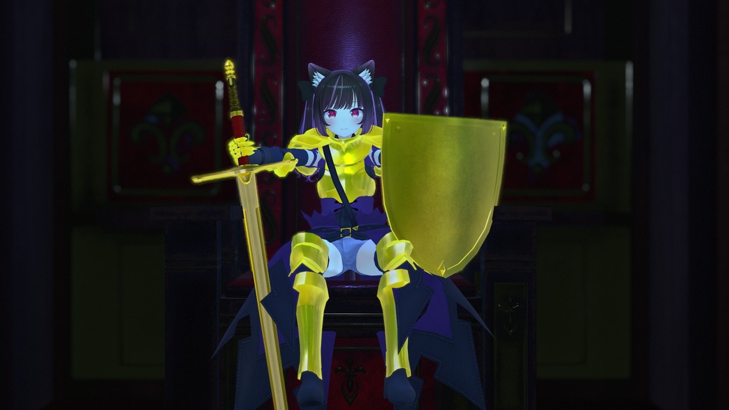 3Dモデル あのんちゃん専用防具「軽装鎧・旅立ちの鎧」