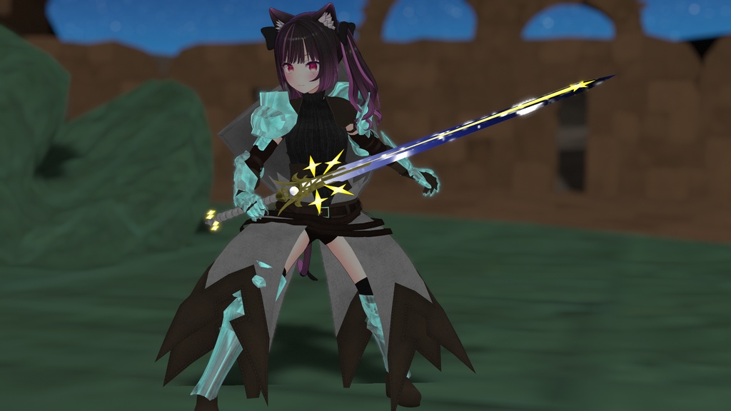 3Dモデル あのんちゃん専用防具「軽装鎧・旅立ちの鎧」