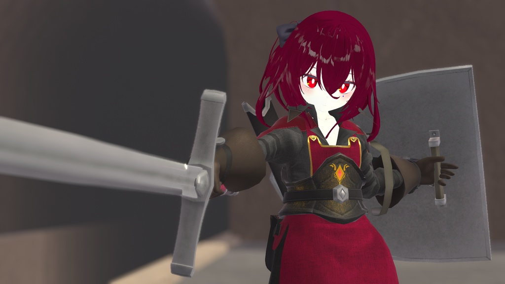 3Dモデル「冒険者武具セット」