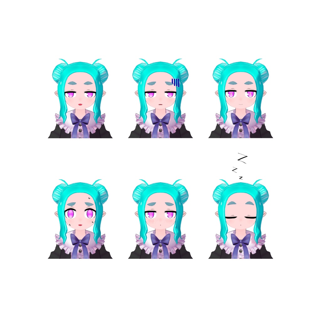 3Dモデル「夢魔・フェランディナ」