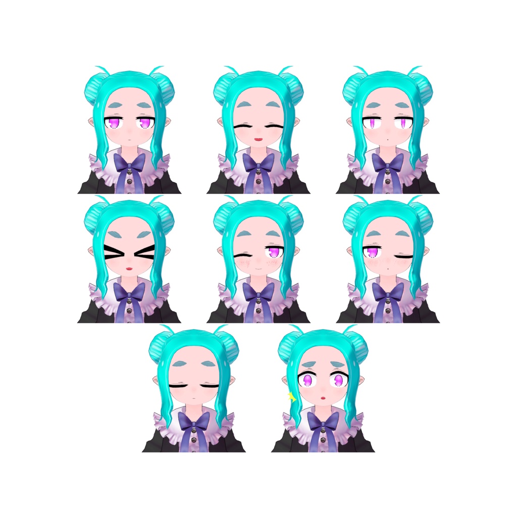 3Dモデル「夢魔・フェランディナ」