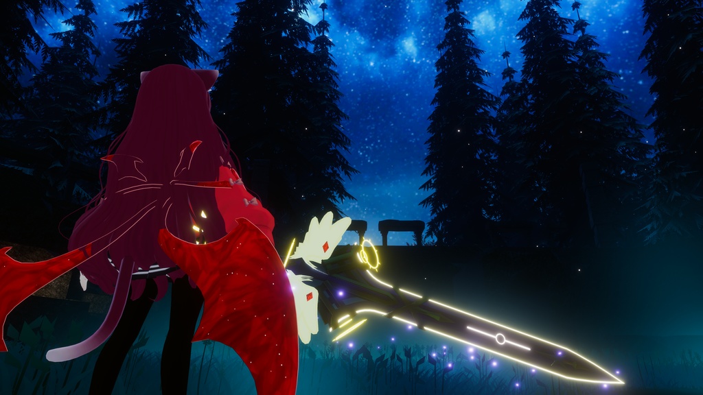 3Dモデル「聖剣・守護天使のつるぎ」