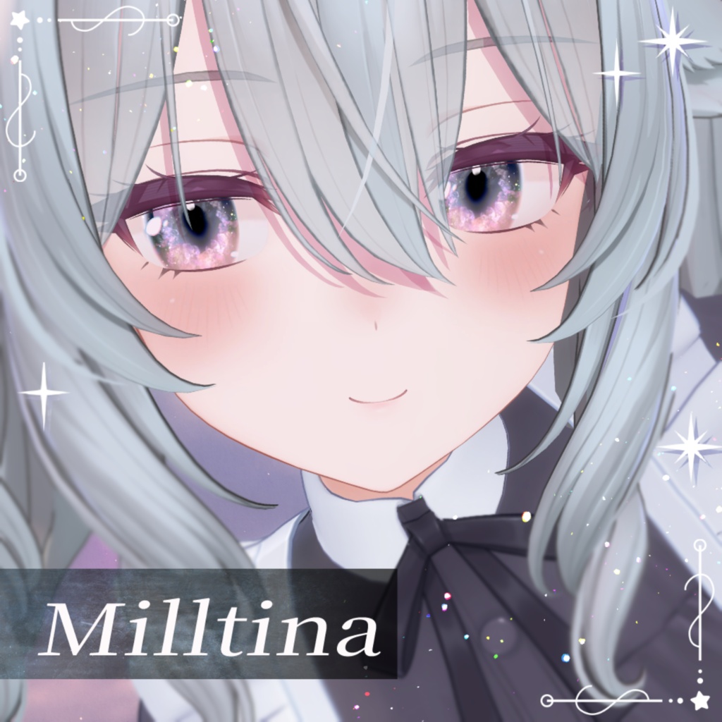 【8アバター】星屑どろっぷEye(7Color)【アイテクスチャ】