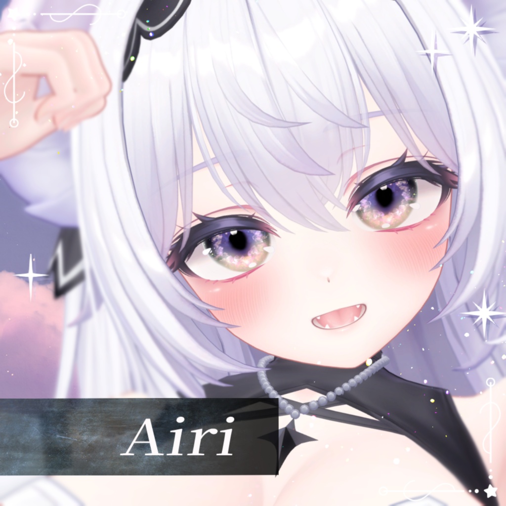 【8アバター】星屑どろっぷEye(7Color)【アイテクスチャ】