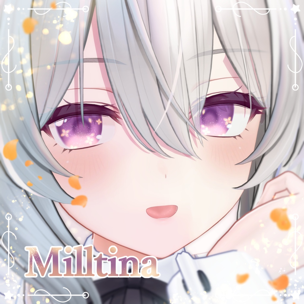 【9アバター】動く!秋色金木犀eye(15Color)【アイテクスチャ】
