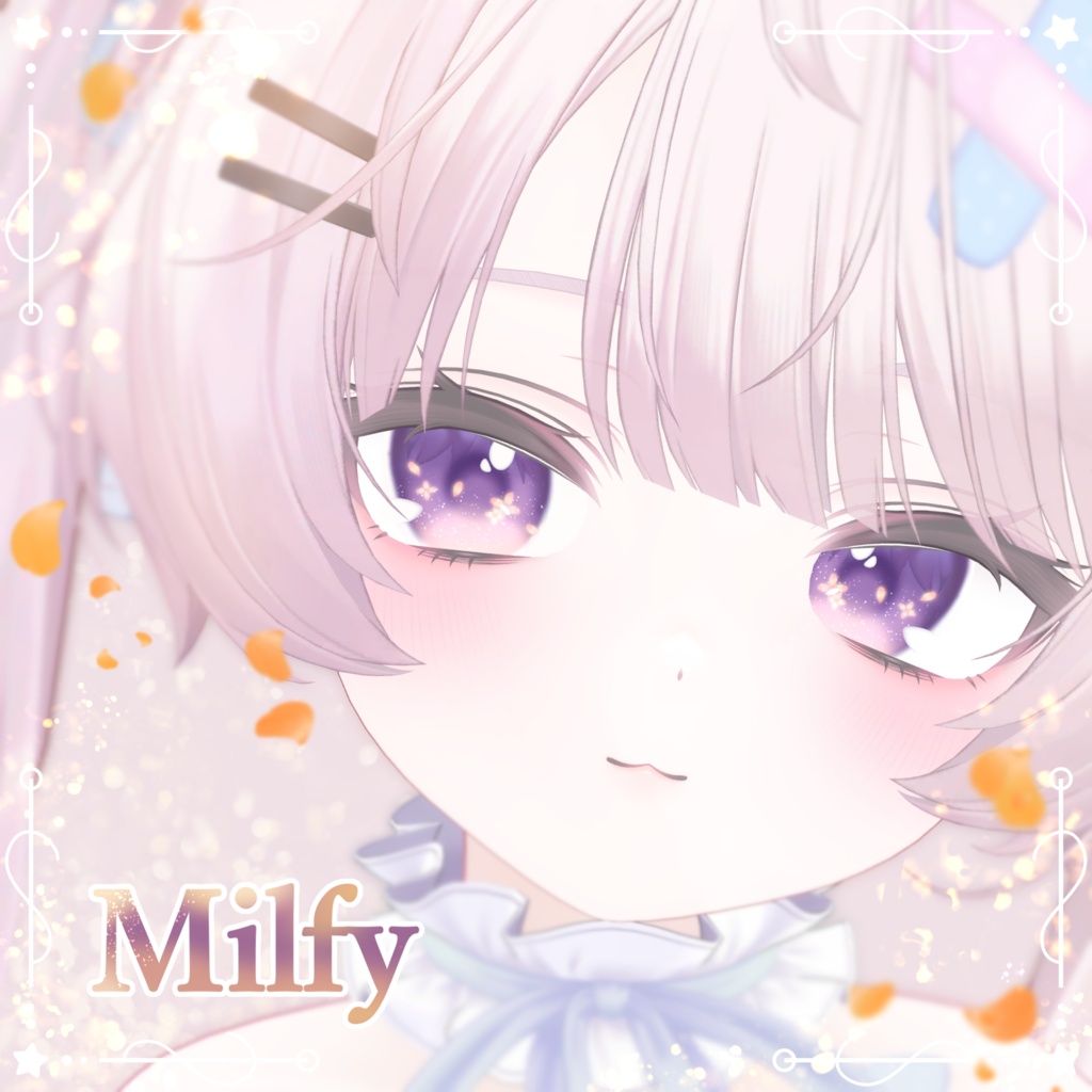 【9アバター】動く!秋色金木犀eye(15Color)【アイテクスチャ】