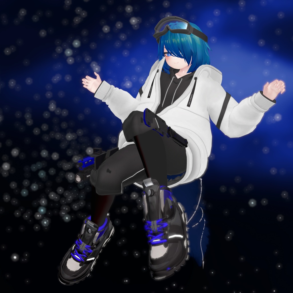 デルタフレアお姉さん顔Prefab