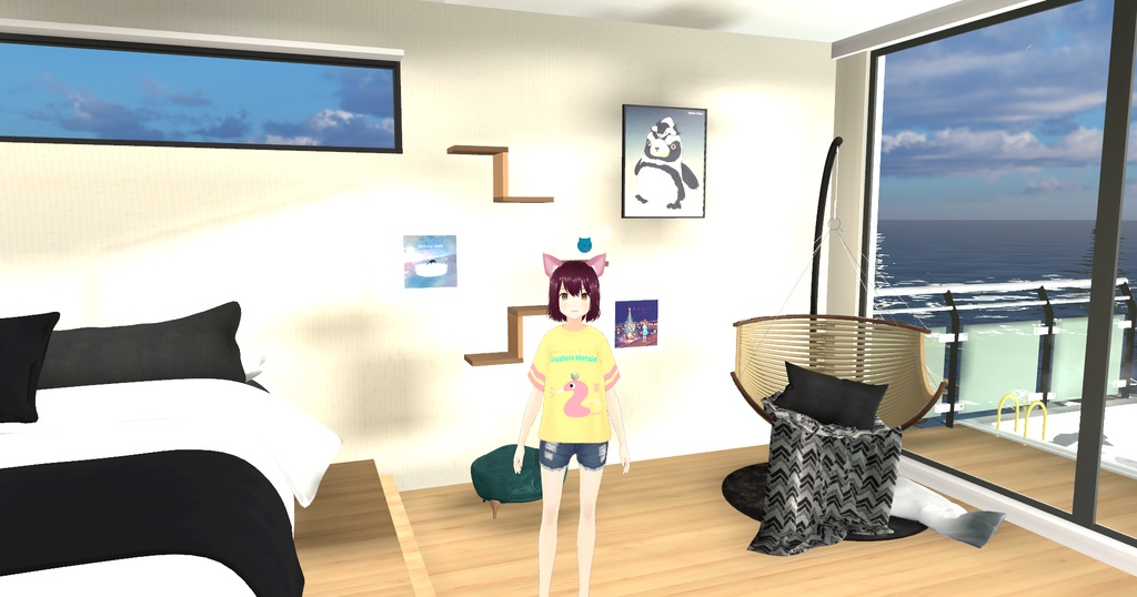 クリエイターズマンション２周年記念Tシャツ（黄）