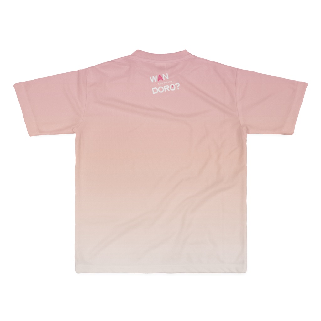 haruiro no oka art museum pinkグラデーションTシャツ