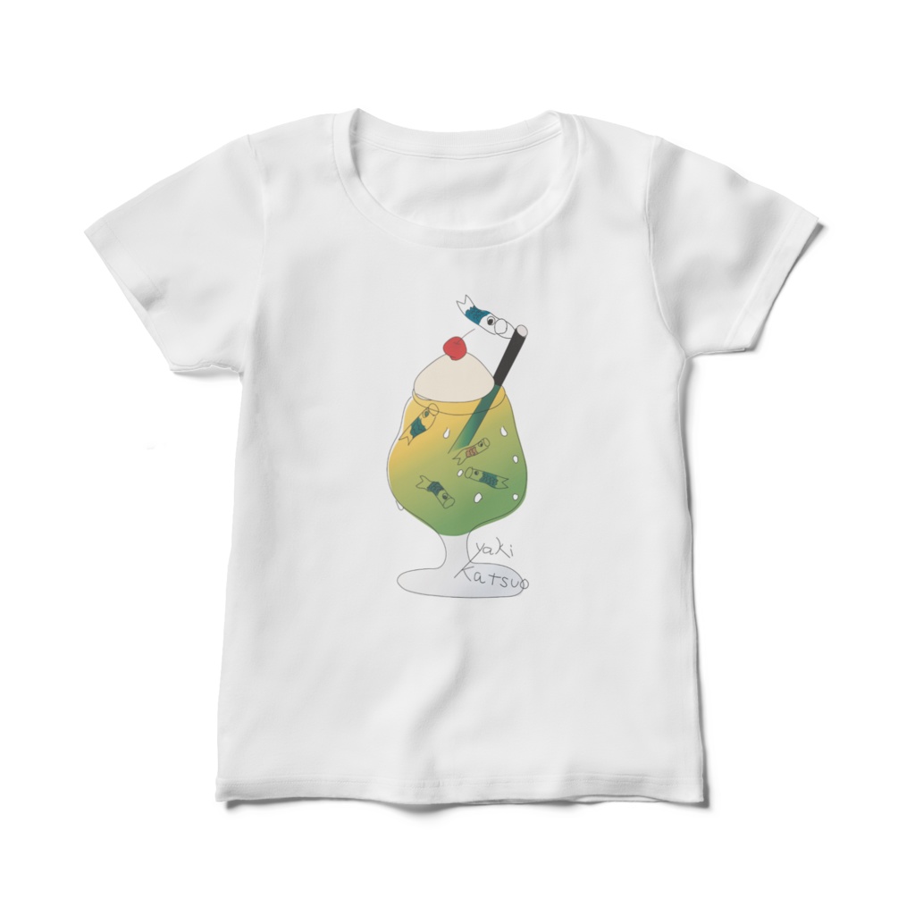 クリームソーダ - yakikatsuo　正面のみ印刷