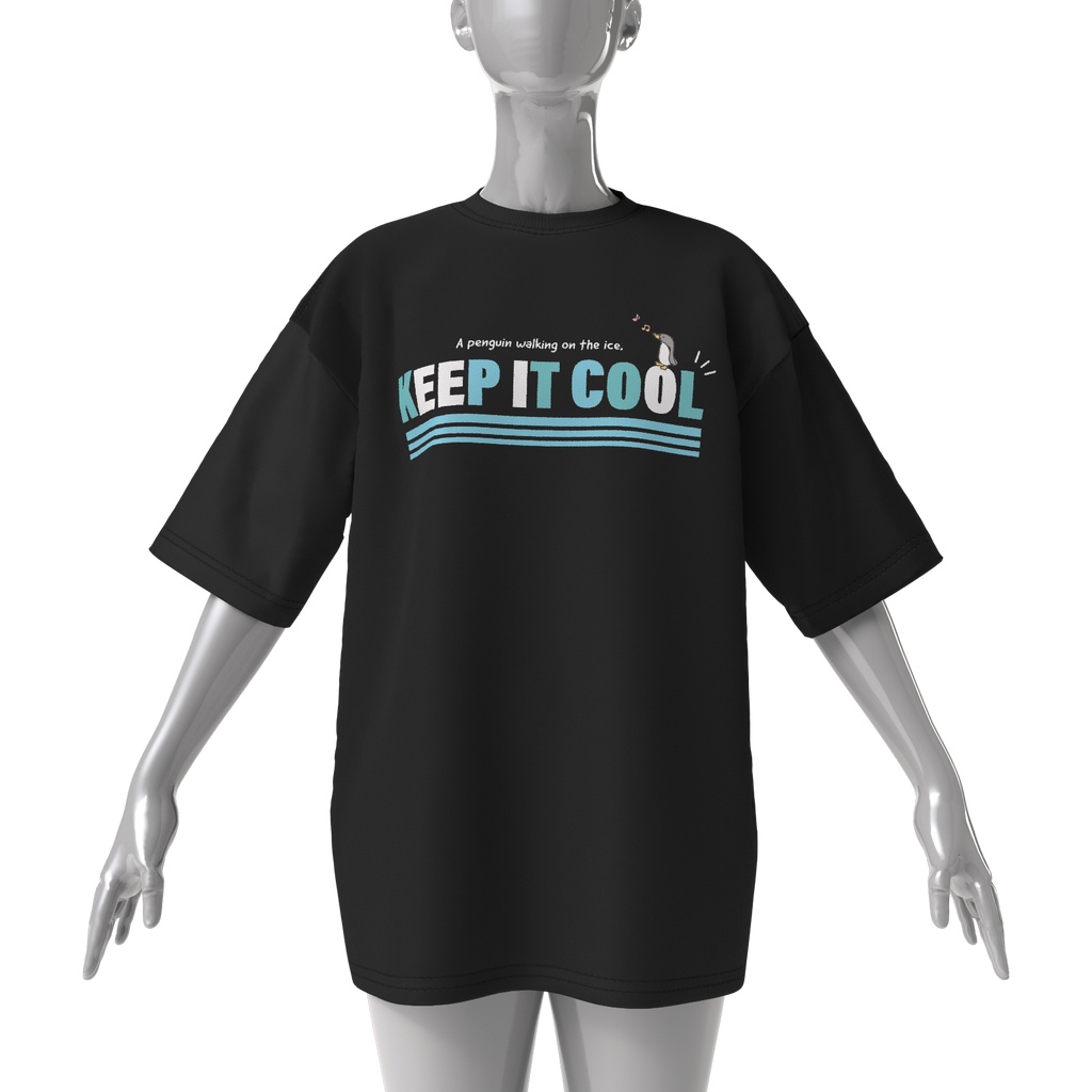KEEP IT COOL-ペンギンTシャツ