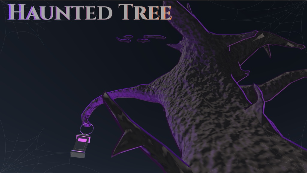 【期間限定無料】不気味な木 - Haunted Tree 3Dモデル