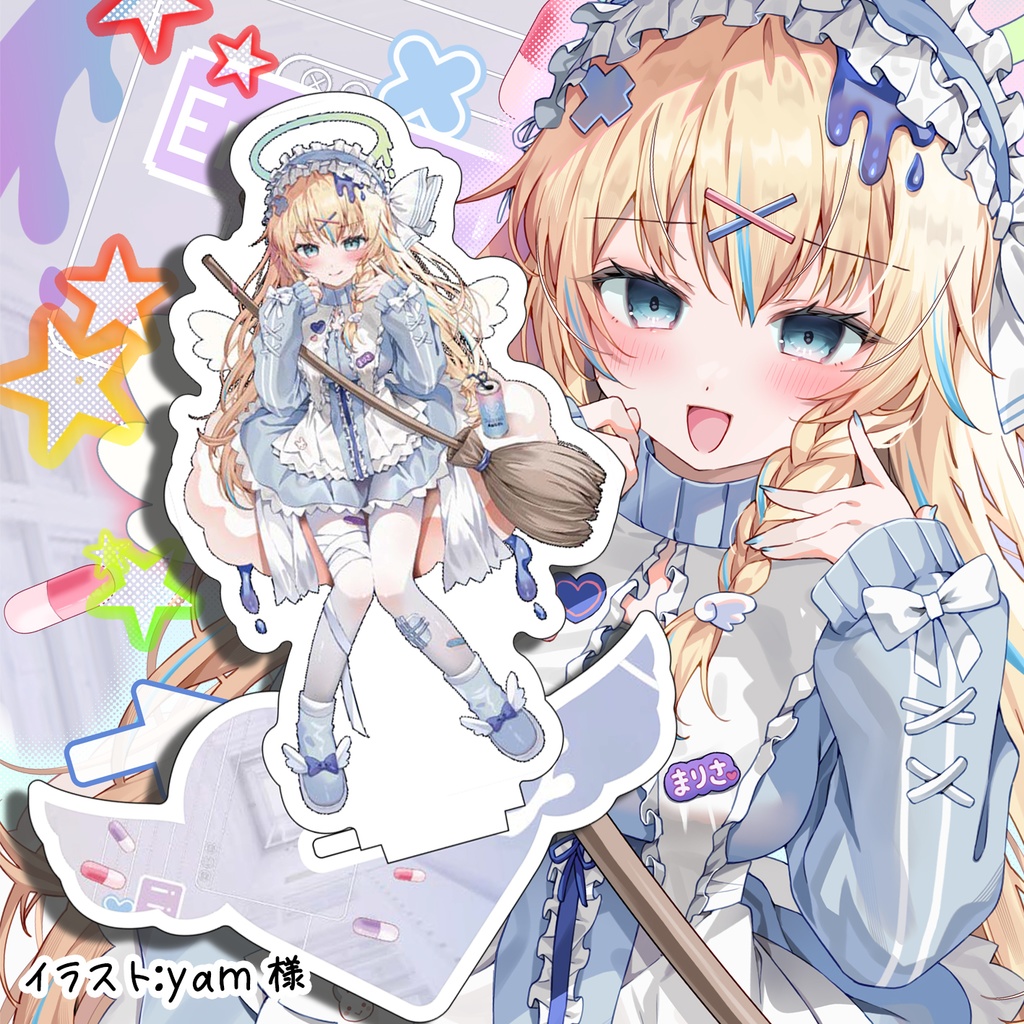 【天使界隈系魔理沙】アクリルスタンド