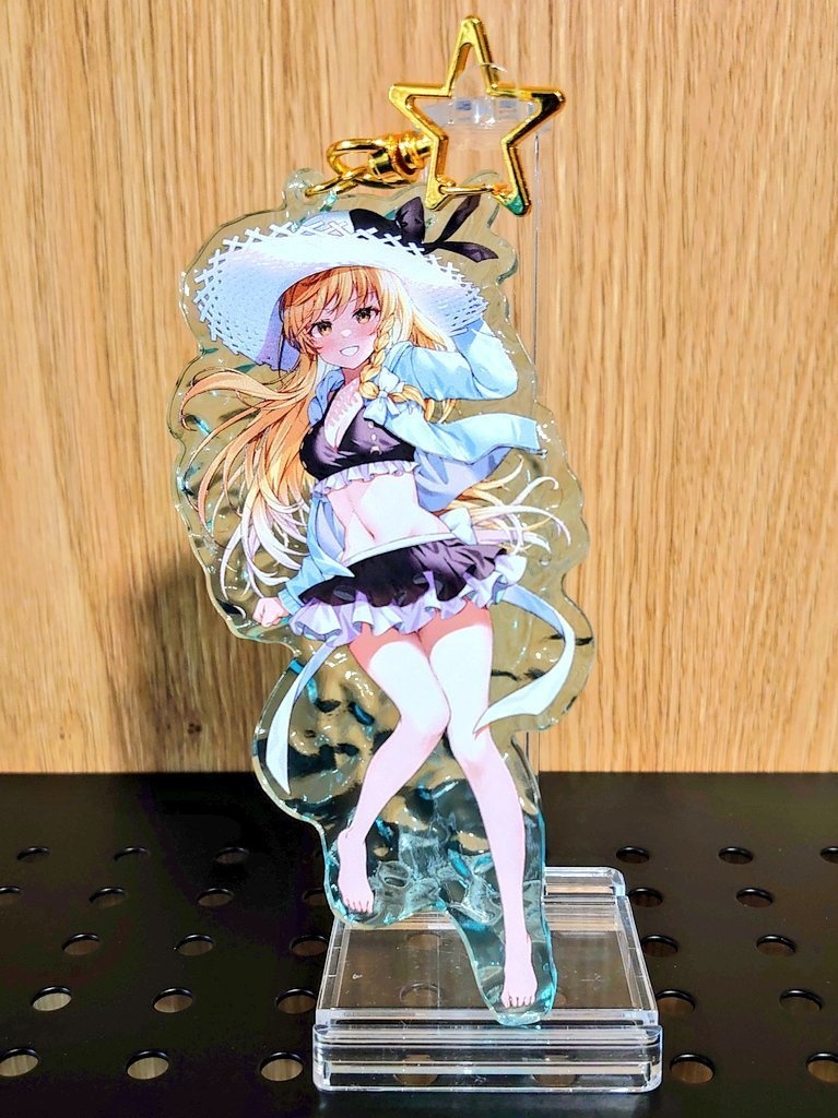 【ビキニ魔理沙】アクリル水面キーホルダー