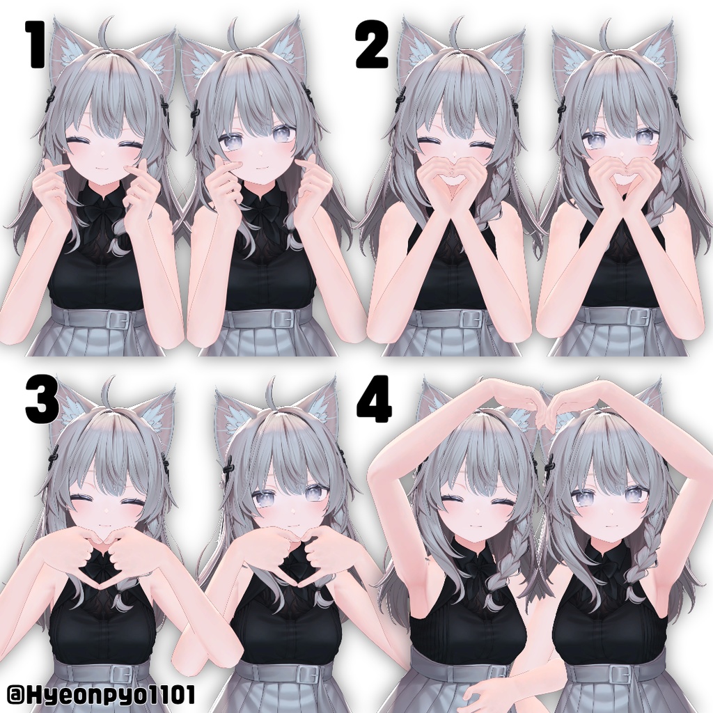 Snapshots Pose Set (プリクラポーズ)