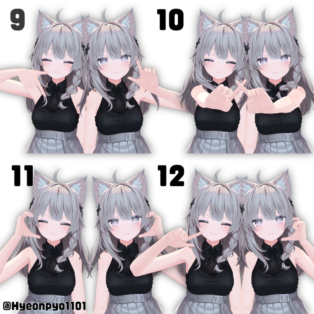 Snapshots Pose Set (プリクラポーズ)