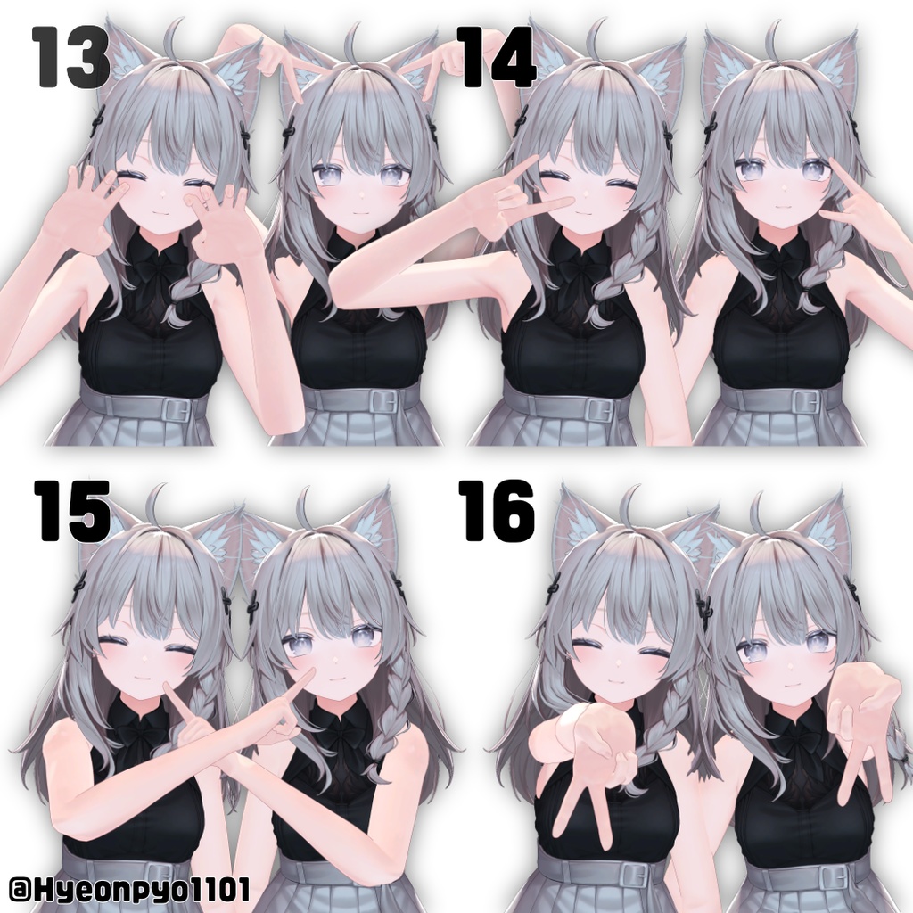 Snapshots Pose Set (プリクラポーズ)