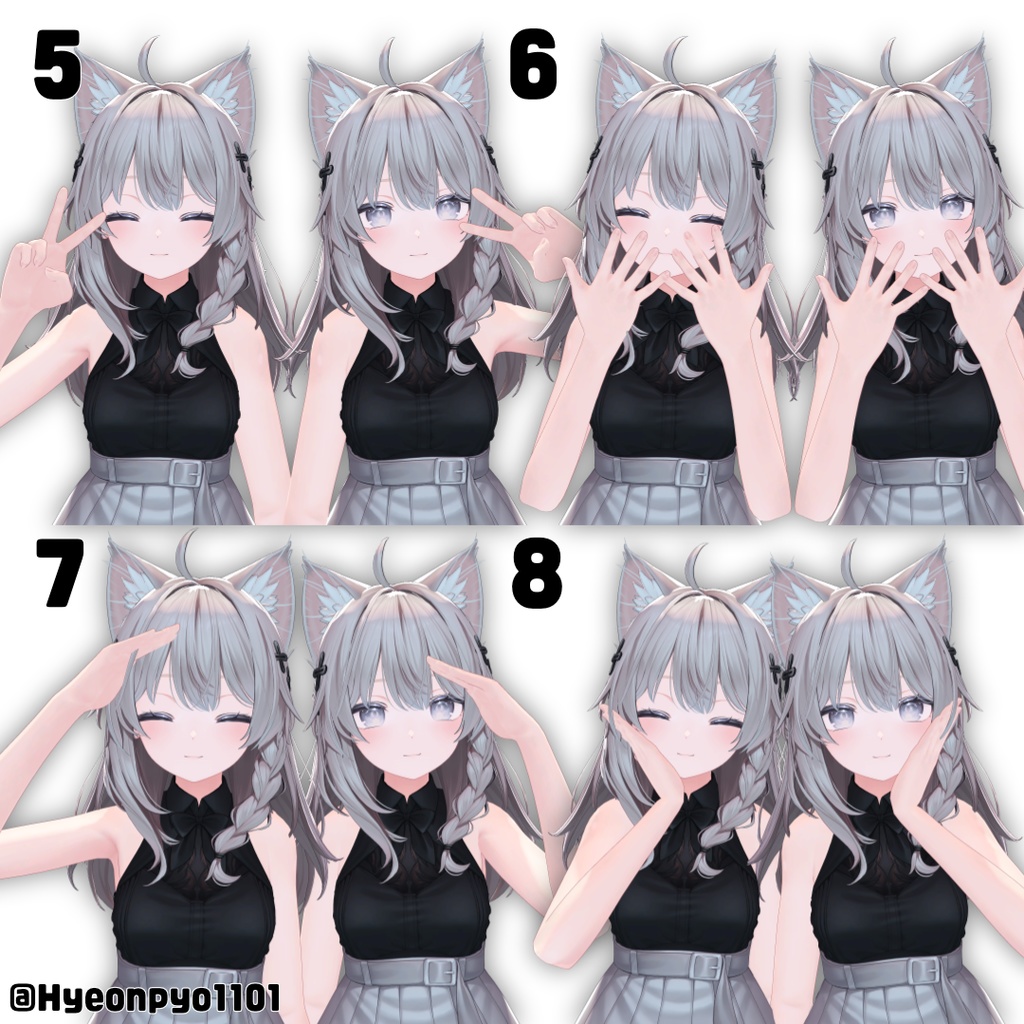 Snapshots Pose Set (プリクラポーズ)