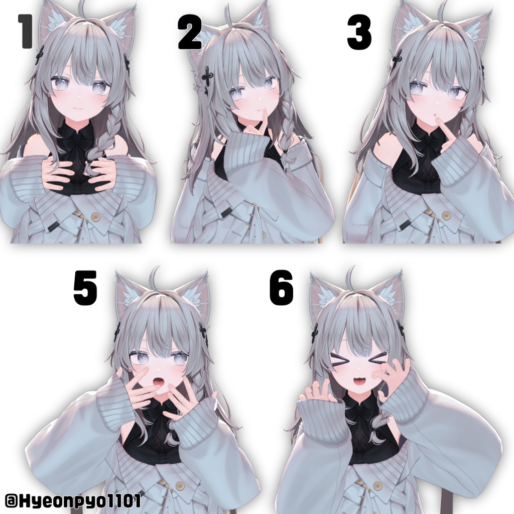 Snapshots Pose Set (プリクラポーズ)