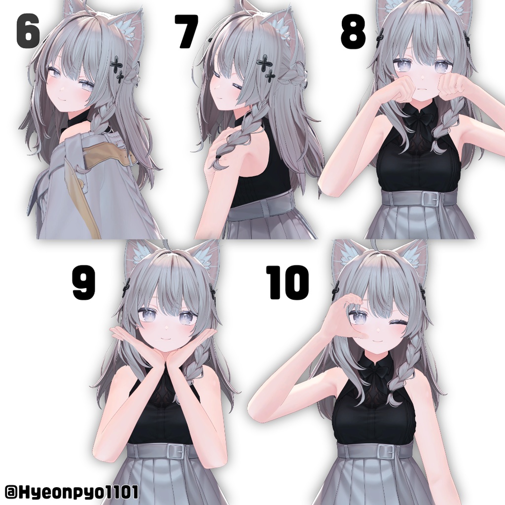 Snapshots Pose Set (プリクラポーズ)