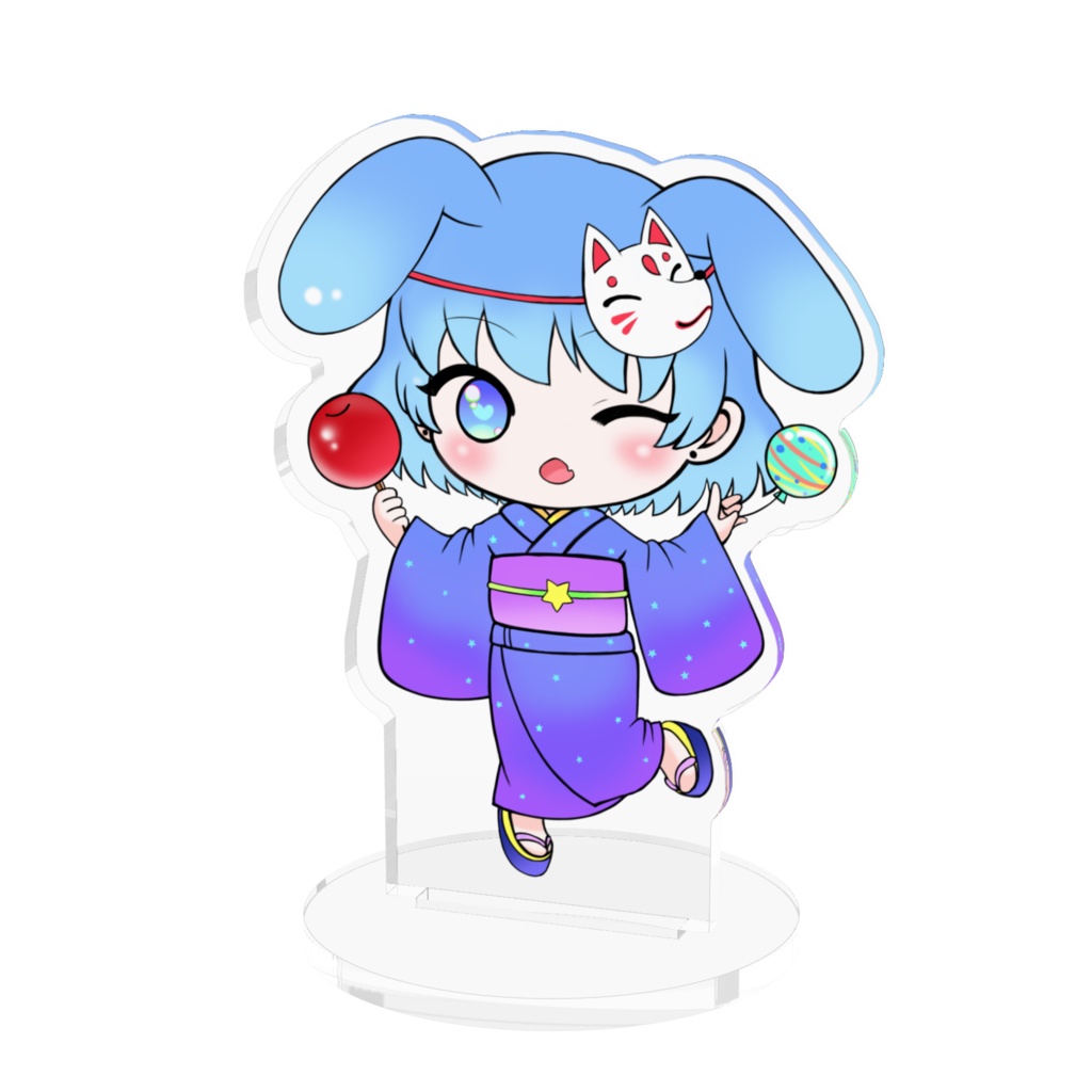 祭りぺとと一緒