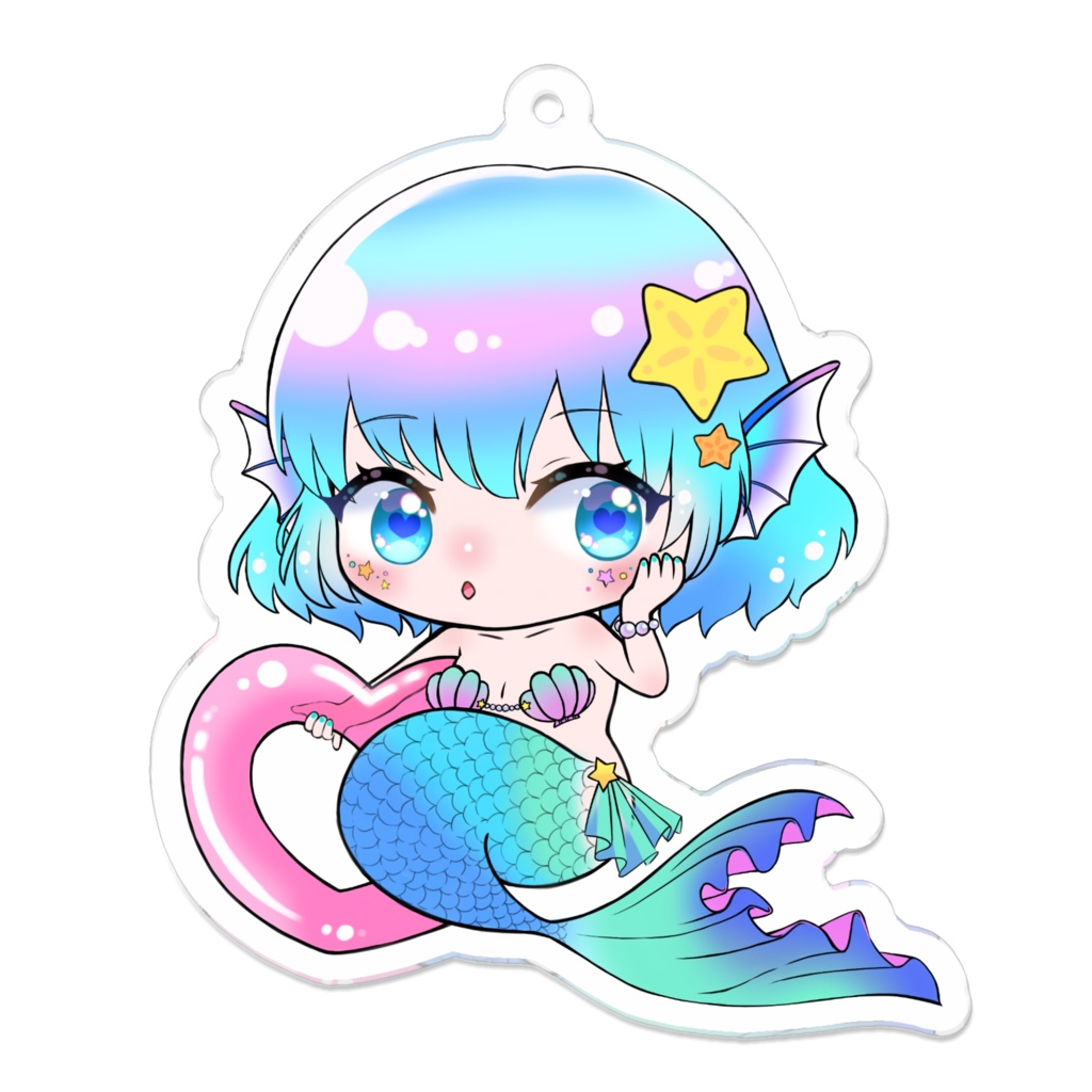 人魚ぺとアクキー