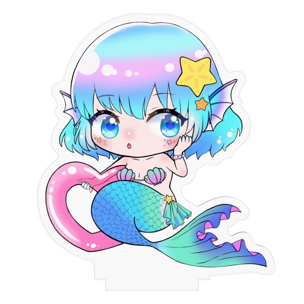 人魚ぺとアクスタ