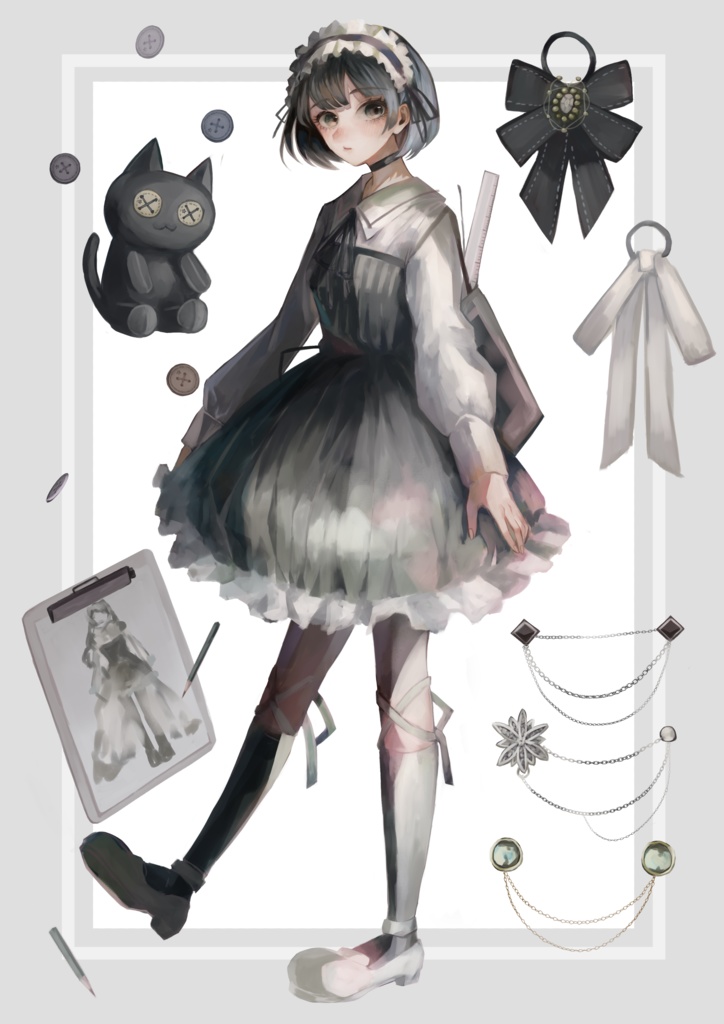 合同イラスト集 『couture.』