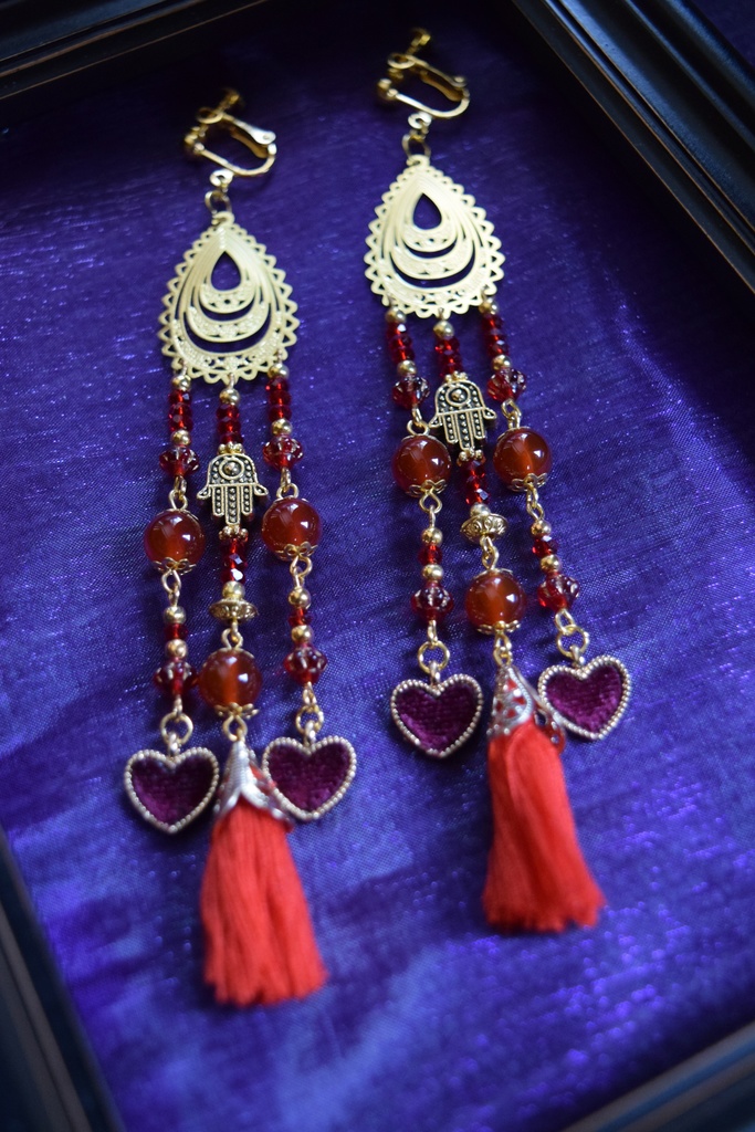 鶉首の末法 イヤリング