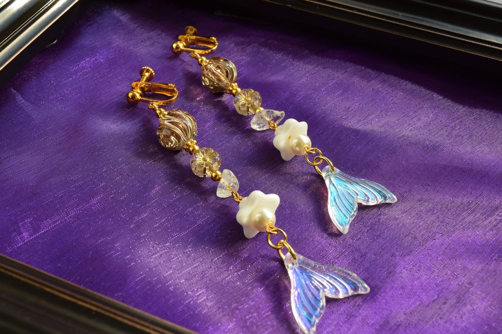 人魚の鳩首 イヤリング