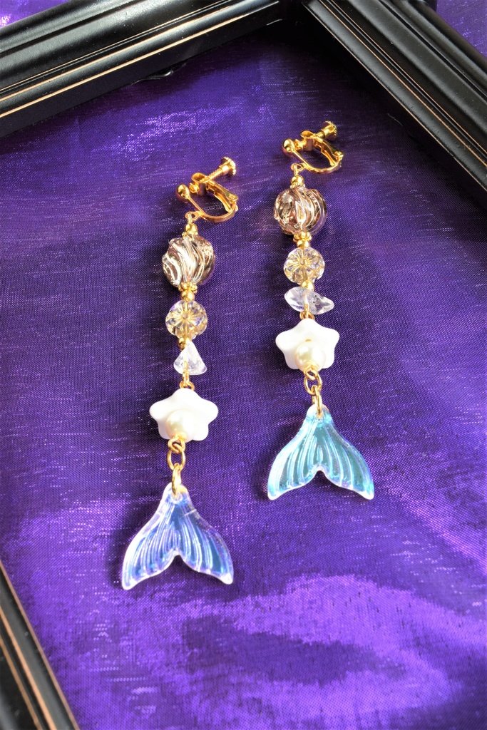 人魚の鳩首 イヤリング