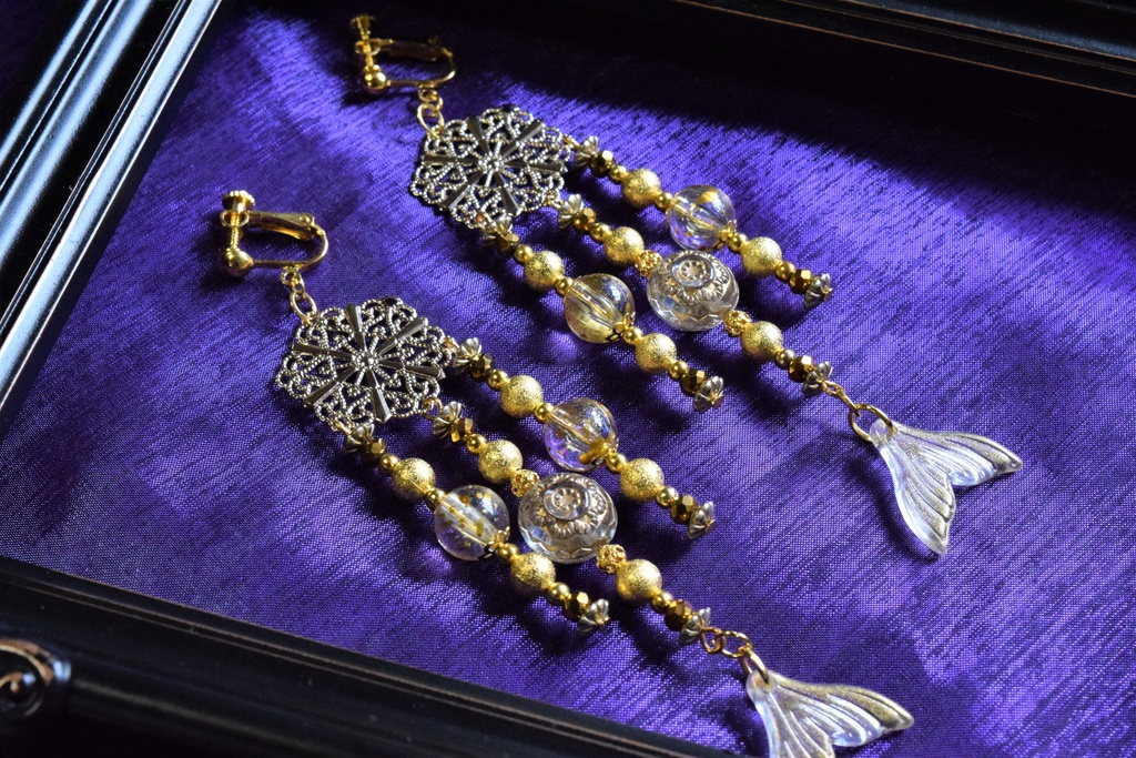 暑熱の煌 イヤリング