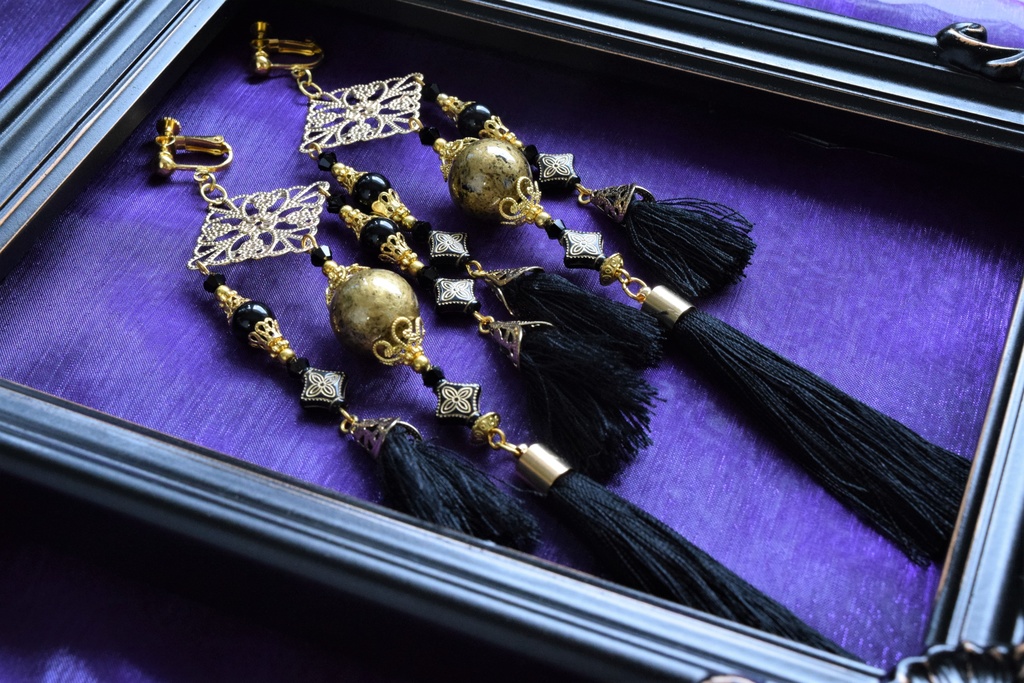 震の八卦 イヤリング