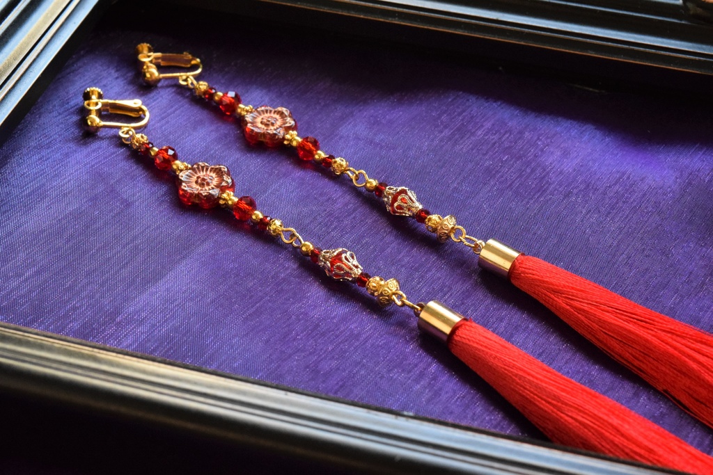 挿頭の花 イヤリング