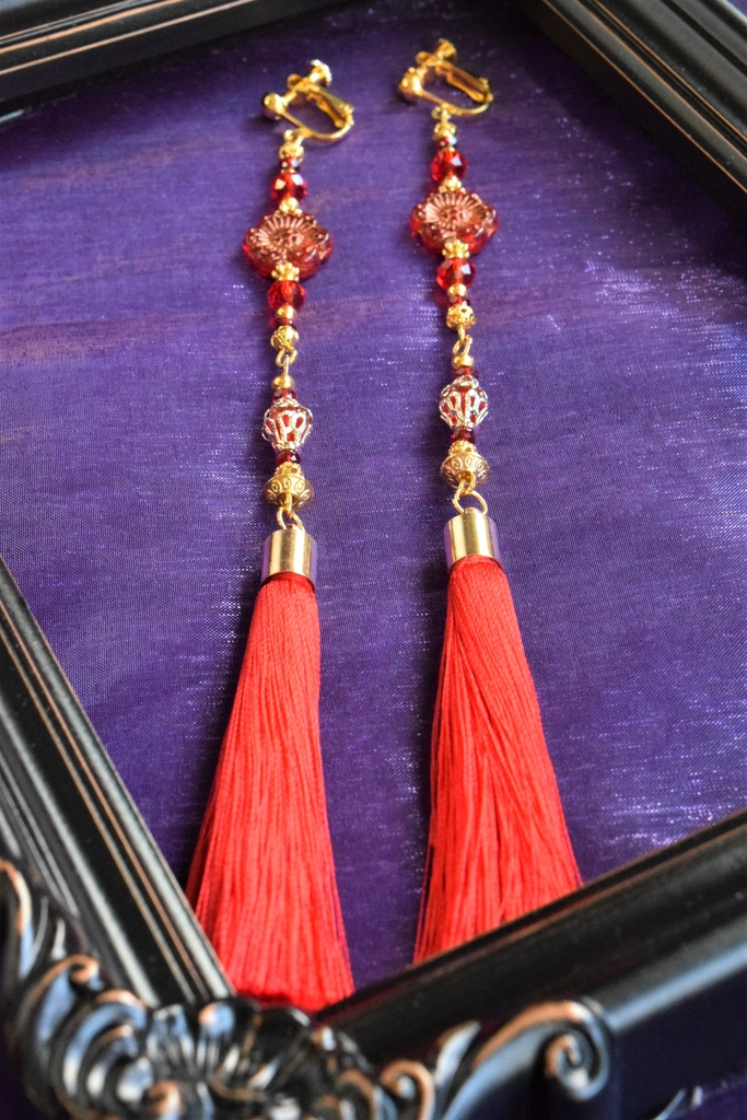 挿頭の花 イヤリング