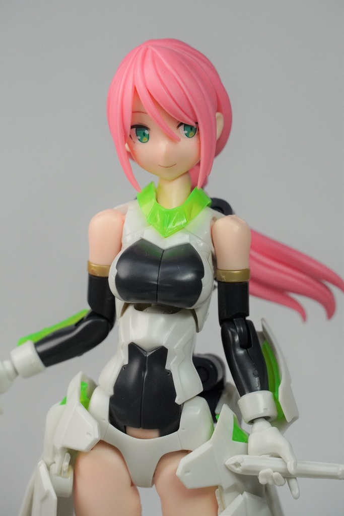 メガミデバイス バレットナイツ用髪パーツ(黄/ピンク)