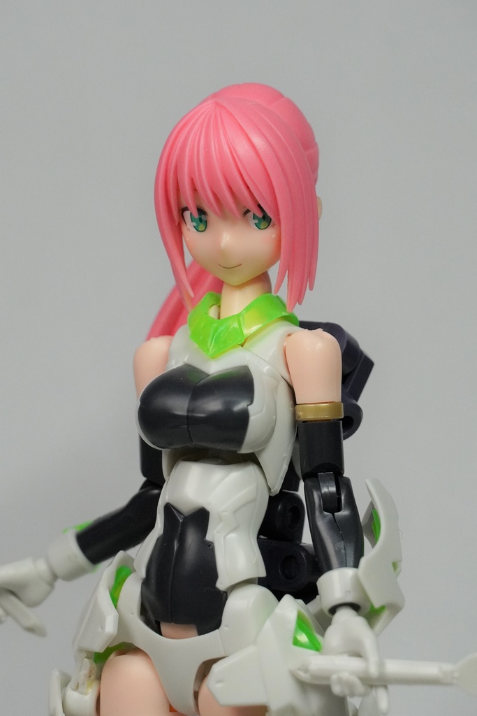 メガミデバイス バレットナイツ用髪パーツ(黄/ピンク)