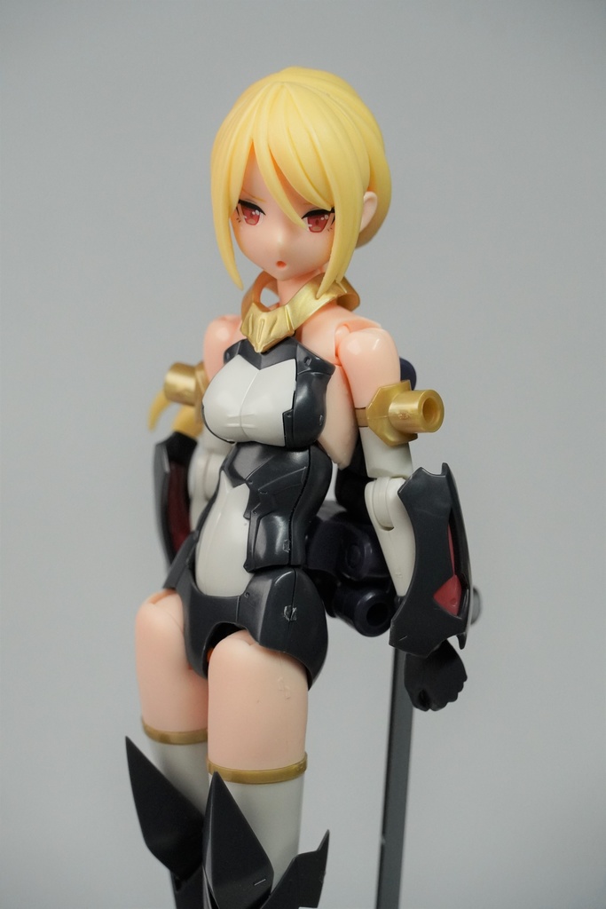 メガミデバイス バレットナイツ用髪パーツ(黄/ピンク)