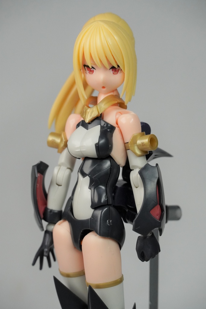 メガミデバイス バレットナイツ用髪パーツ(黄/ピンク)