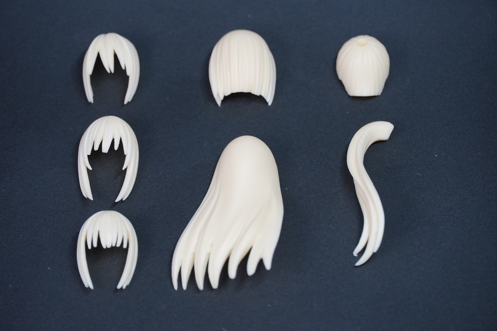 メガミデバイス朱羅用髪パーツA