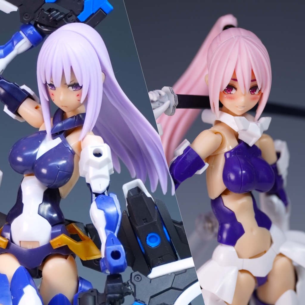 メガミデバイス朱羅用髪パーツA