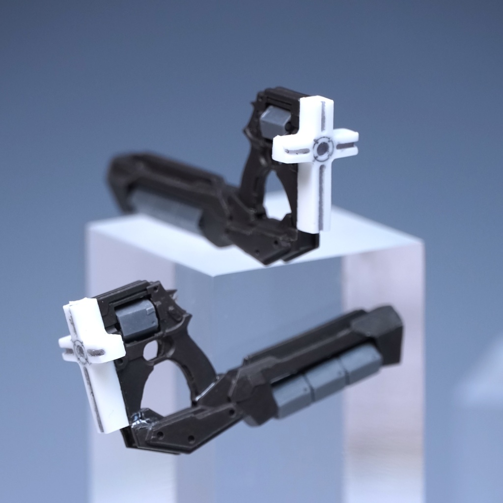 聖なるハンドガン 赤/青